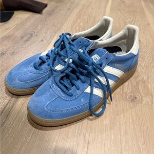 Adidas Blue and White Sneakers